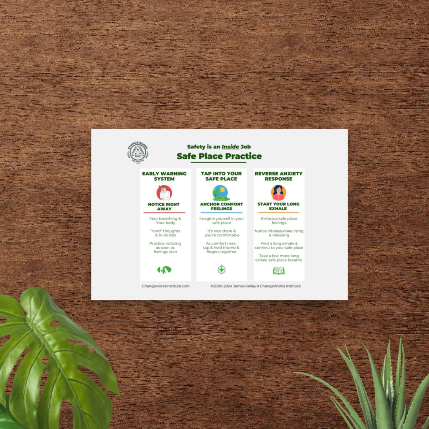 Safe Place Practice - Office Poster