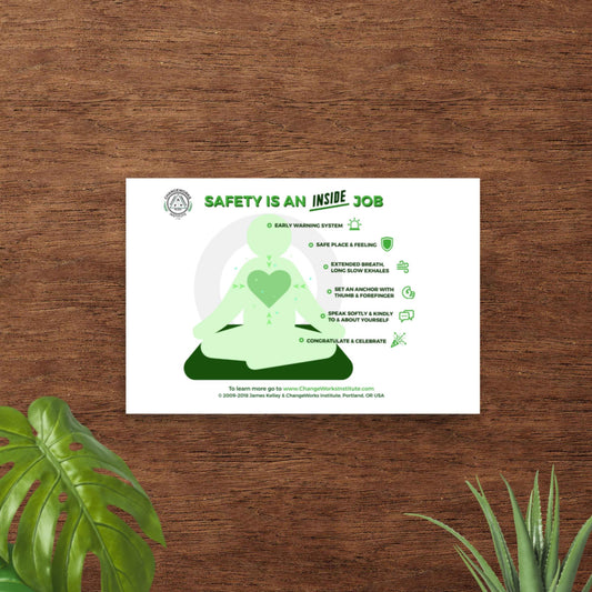 Safety Is an Inside Job - Office Poster